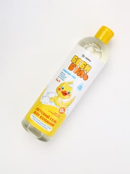 Детский гель для купания без слёз, 500 мл, с экстрактами ромашки, череды и протеинами пшеницы, 0+, Беби Буль