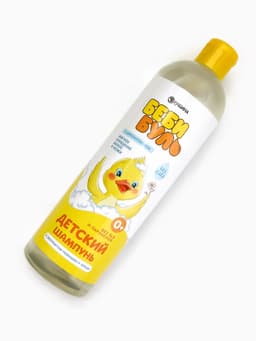 Детский шампунь для волос без слёз БЕБИ БУЛЬ, 500 мл, с экстрактами ромашки и череды, 0+