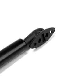 Газовый лифт ТУНДРА GG100BL, 100N, с доводчиком, черный, 2 шт. TMP