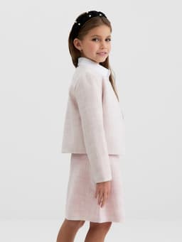 Жакет для девочки, MINAKU :Party Dress, цвет розовый, рост 152 см