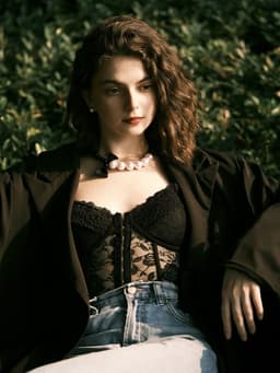 Бусы «Бантик», крупный жемчуг, шар №12-18, черно-белые, 41 см