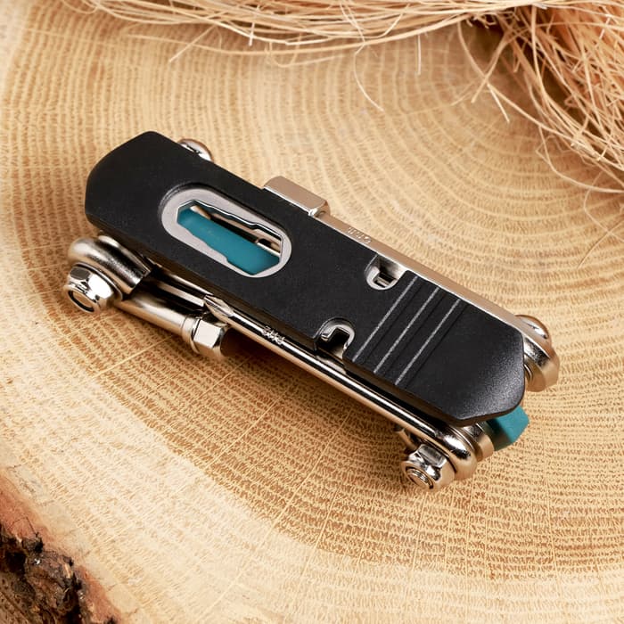 Мультитул с шестигранниками и ключами 21 см