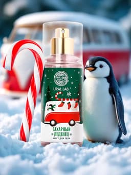 Мист для тела «Автобус», 88 мл, аромат сахарного леденца, URAL LAB