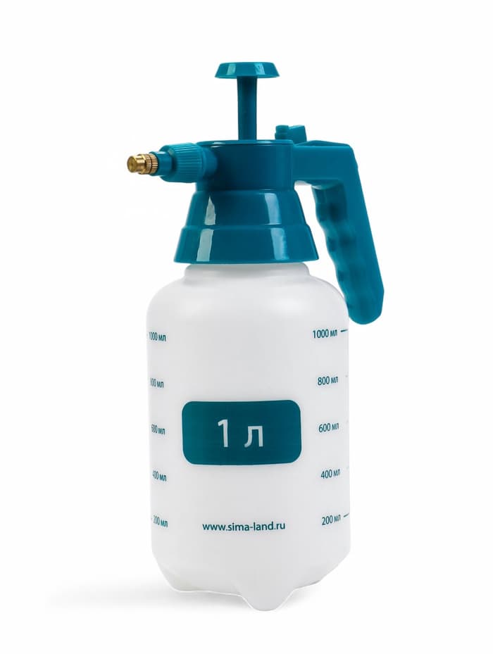 Опрыскиватель помповый, 1 л, пластик, Greengo