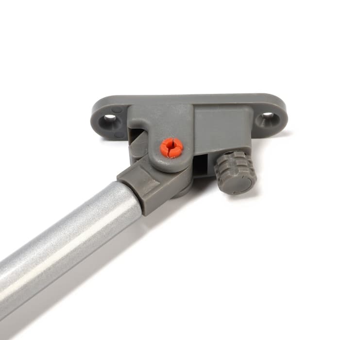 Газлифт 60N CAPPIO, доводчик, бесшумное открывание/закрывание, серый, 2 шт.