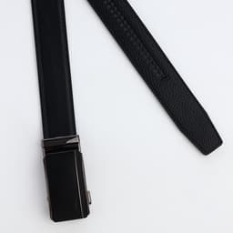 Ремень мужской, ширина 3.6 см, пряжка автомат, чёрный