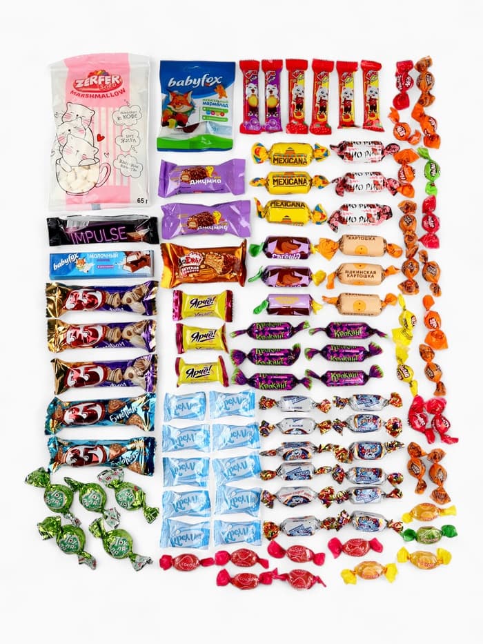 Сладкий детский новогодний подарок «Сладкого Нового года», конфеты 1000 г