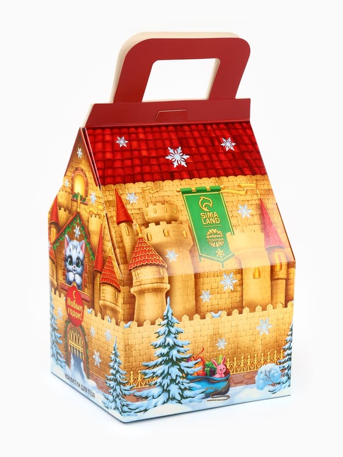 Сладкий детский новогодний подарок «С Новым годом», конфеты 1000 г