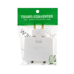 Тройник плоский, поворотный, 2 розетки, 10 А, 2 USB, без заземления, белый