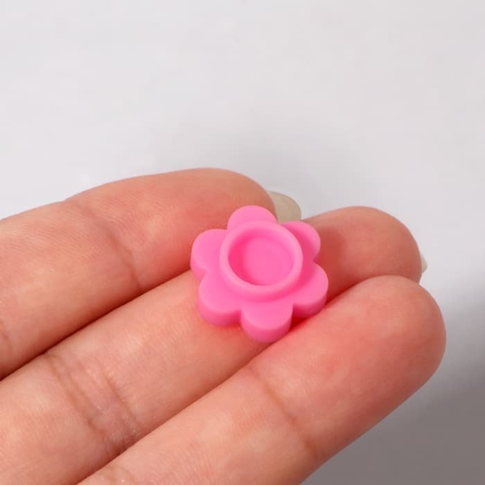 Лунки для клея, набор - 50 шт., розовая