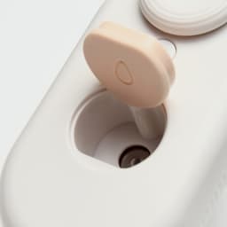 Паровая щетка-расчёска для животных, с USB-зарядкой и выдвижной ручкой, белая