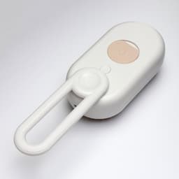 Паровая щетка-расчёска для животных, с USB-зарядкой и выдвижной ручкой, белая