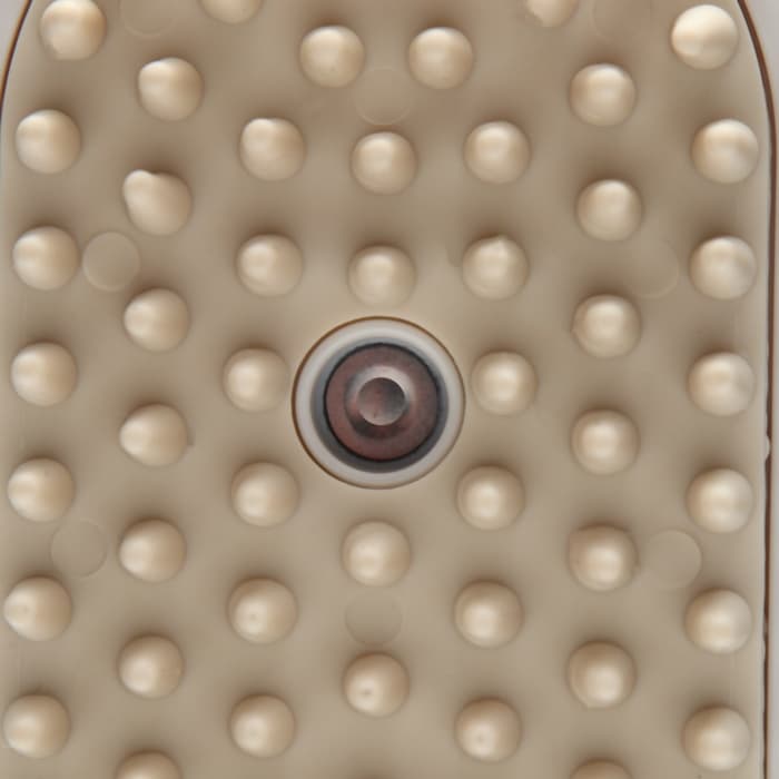 Паровая щетка-расчёска для животных, с USB-зарядкой и выдвижной ручкой, белая