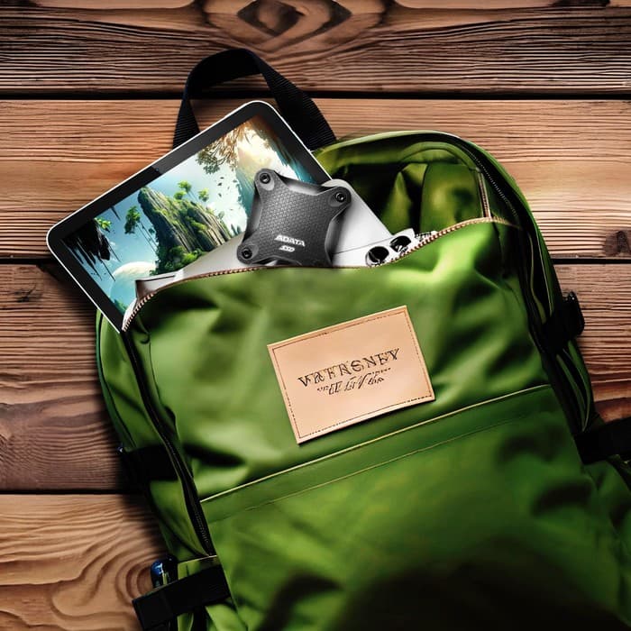 Накопитель SSD A-Data, USB 3.1, 1 TB, SD620-1TCBK, SD620, 2.5", чёрный