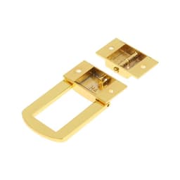 Замок-защелка на ящик ZM01, 4.3×3.2 см, цвет золото, 4 шт. TMP