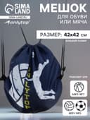 Мешок для обуви или волейбольного мяча ONLYTOP, 42×42 см