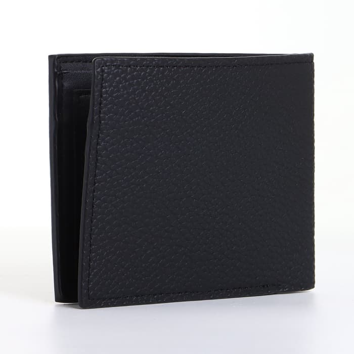 Портмоне мужское, без застёжки, чёрное
