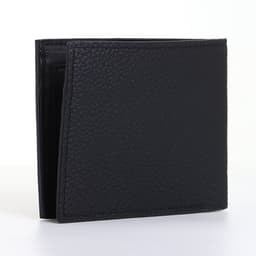 Портмоне мужское, без застёжки, чёрное