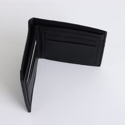 Портмоне мужское, без застёжки, чёрное