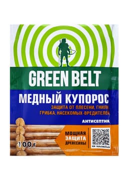 Медный купорос антисептик от плесени и гнили, Грин Бэлт, 100 г