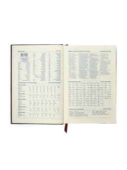 Ежедневник полудатированный «Крокодил», А5, 192 листа, с линейкой, обложка из искусственной кожи, золотой срез, коричневый