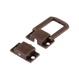Замок-защелка на ящик ZM01, 3.2×2.5 см, цвет медь, 4 шт. TMP