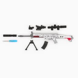 Макет оружия «Сувенирная винтовка. Grey Zone», 26 см