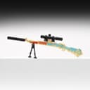 Макет оружия «Сувенирная снайперская винтовка. Ice Queen», 26 см