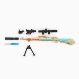 Макет оружия «Сувенирная снайперская винтовка. Ice Queen», 26 см