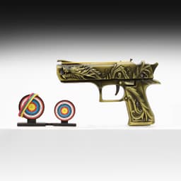 Макет оружия «Сувенирный пистолет», резинкострел, 15 см