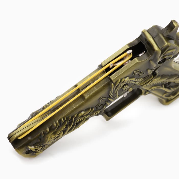 Макет оружия «Сувенирный пистолет», резинкострел, 15 см