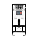 Инсталляция Comforty CF3GT1900-10BL, клавиша управления Comforty CF3BT7912BL, матовая чёрная
