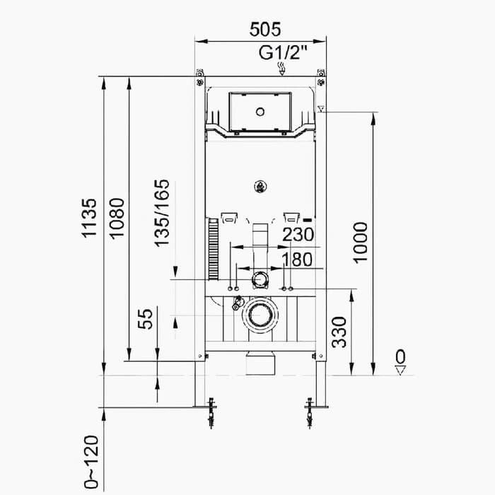 Инсталляция Comforty CF3GT1900-10WH, клавиша управления Comforty CF3BT7912WH, матовая белая