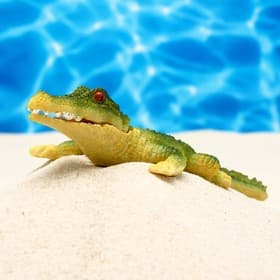 Декор для аквариума «Крокодил», 20×7.5×3 см