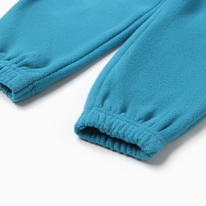 Костюм флисовый детский (джемпер, брюки) MINAKU, рост 80-86 см, цвет аквамарин