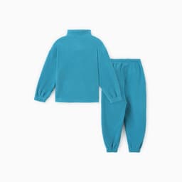 Костюм флисовый детский (джемпер, брюки) MINAKU, рост 80-86 см, цвет аквамарин
