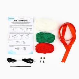 Ёлочная игрушка на новый год своими руками. Набор для вязания «Ёлочные игрушки», 9 см, новогодний набор для творчества