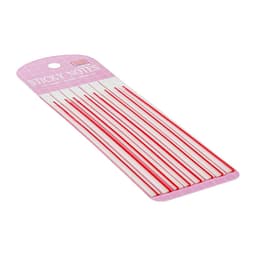 Блок-закладка с липким краем, розовый, 8 блоков по 20 штук, 140×6 мм