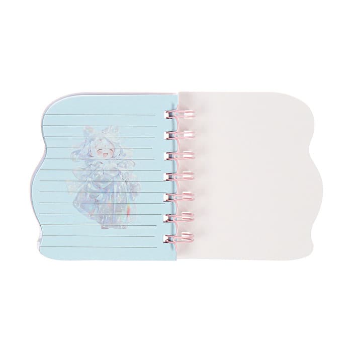 Записная книжка подарочная на гребне, 80 листов в линейку, обложка ПВХ, 3D Аниме, 10.2×10.5 см