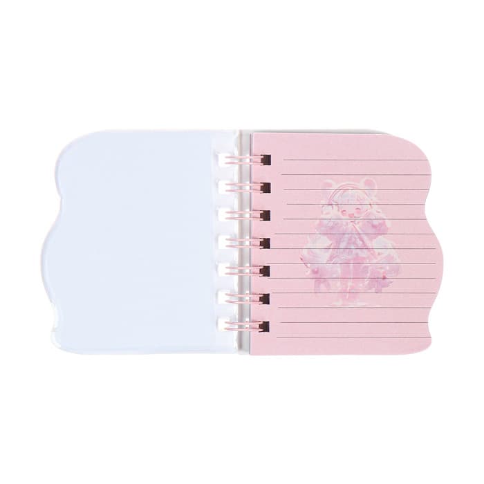 Записная книжка подарочная, на гребне 80 листов, в линейку, обложка ПВХ, 3D Аниме, 10.2×10.5 см