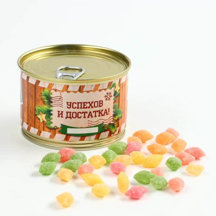 Подарочный набор «Новогодний запас»: чай, монпансье