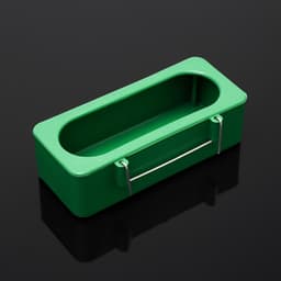 Кормушка для птиц внутренняя матовая 15×6.5×4.5 см, зелёная