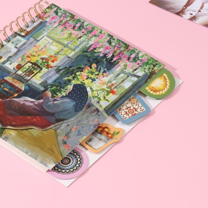 Фотоальбом на спирали 20 листов «Бабушка», объёмный элемент и 4 вкладки, 24×24 см