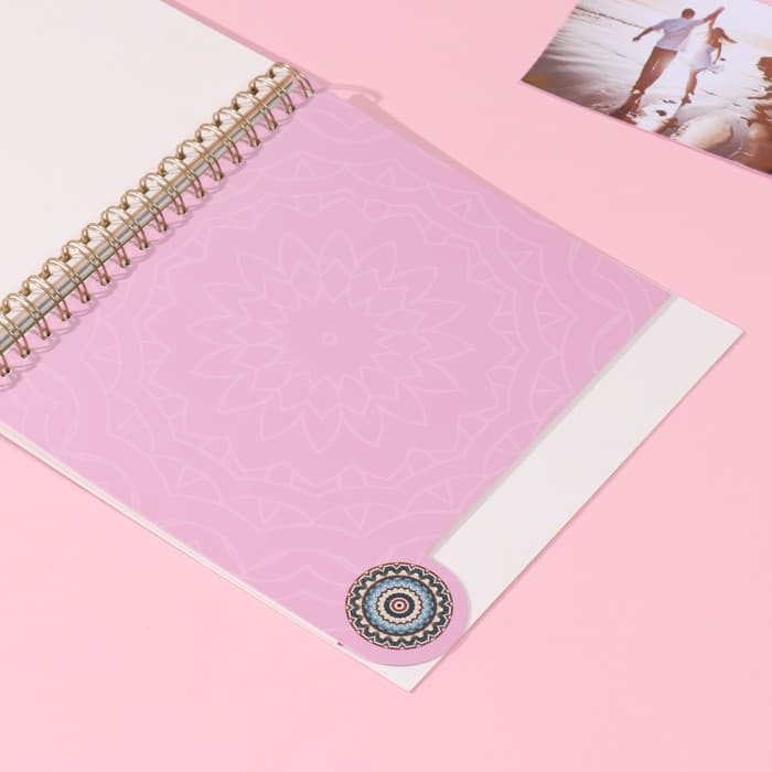 Фотоальбом на спирали 20 листов «Бабушка», объёмный элемент и 4 вкладки, 24×24 см