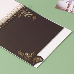 Фотоальбом на спирали 20 листов «Семейный альбом», объёмный элемент и 4 вкладки, 24×24 см