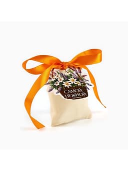 Мешочек подарочный из хлопка «Самой нежной», 7×9 см ± 1.5 см