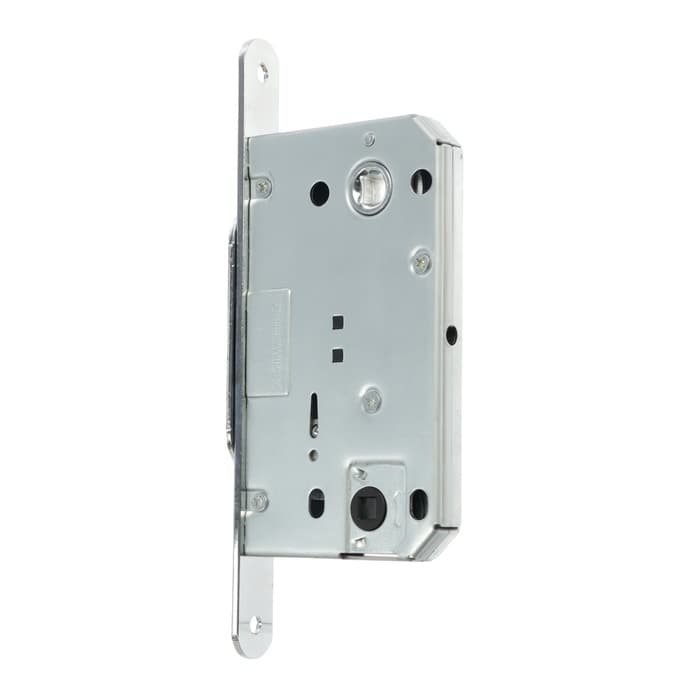 Защелка врезная LOCKLAND ZLK1CP, цвет хром, м/о 96 мм, пластиковый язычок