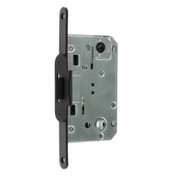 Защелка врезная LOCKLAND ZLK1BL, цвет черный, м/о 96 мм, пластиковый язычок