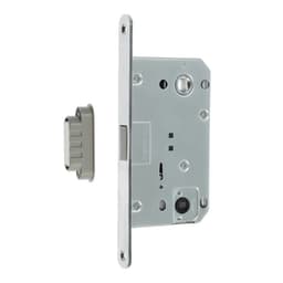 Защелка врезная магнитная LOCKLAND ZLK5CP, цвет хром, м/о 96 мм