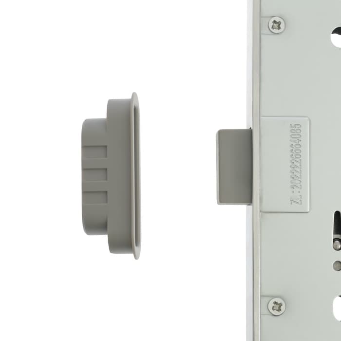 Защелка врезная магнитная LOCKLAND ZLK5CP, цвет хром, м/о 96 мм